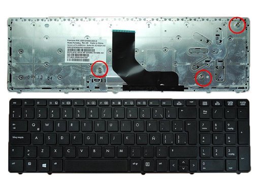 TECLADO PARA PORTÁTIL HP PROBOOK 6560B ELITEBOOK 8570P