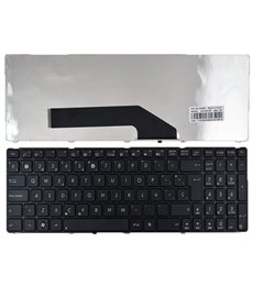 TECLADO PARA PORTÁTIL ASUS K50 K50A CON MARCO NEGRO MATE