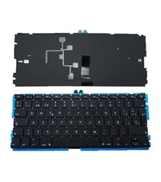 TECLADO PARA PORTÁTIL APPLE MACBOOK AIR A1369 MC965 RETROILUMINADO