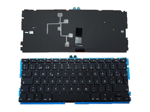 TECLADO PARA PORTÁTIL APPLE MACBOOK AIR A1369 MC965 RETROILUMINADO