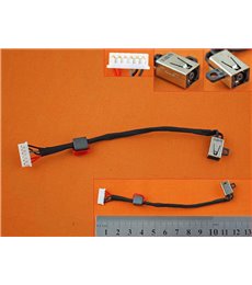 CONECTOR DC JACK CON CABLE PARA PORTÁTIL DELL INSPIRON 15 5000 5555 5558