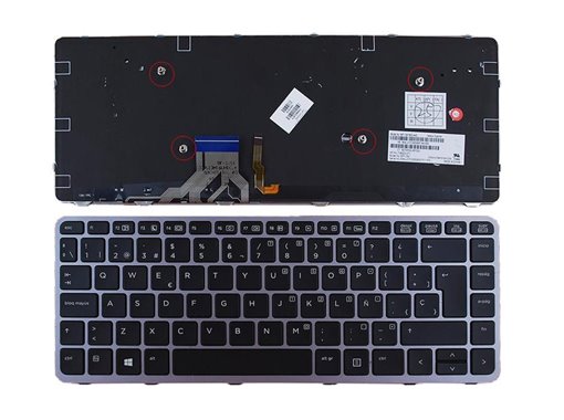 TECLADO PARA PORTATIL HP ELITEBOOK FOLIO 1000 1040 G1