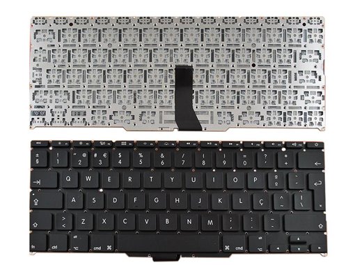 Teclado para Portátil Apple MacBook Air A1370 A1465 11.6 Negro Portugués