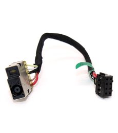 CONECTOR DC JACK CON CABLE PARA HP 747116-001 15-R 15-R011dx 15-R018dx 15-R024nr 15-R029wm 15-R032ds, 747116-001