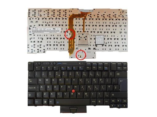 TECLADO PARA PORTÁTIL LENOVO THINKPAD T400S T410 T410I T410S T420 X220