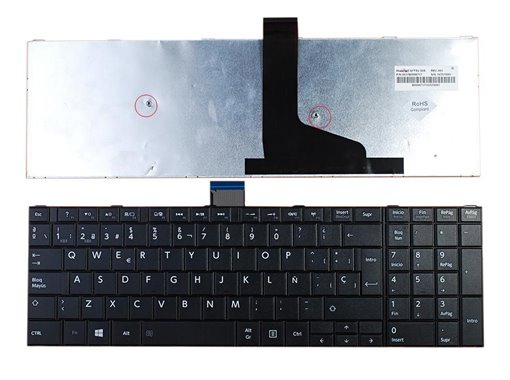 TECLADO PARA PORTÁTIL TOSHIBA SATELLITE C70-A-15G 9Z.N7TSQ.60S AEBDSP00130-SP