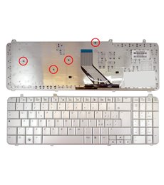 TECLADO PARA HP DV6-1000 SERIES, DV6-2000 SERIES, 518965-001, 530580-001, 570228-031, 518965-001