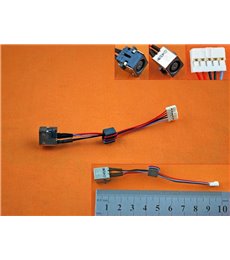 CONECTOR DC JACK CON CABLE PARA PORTÁTIL DELL INSPIRON 15R 5520 7520 0WX67P WX67P