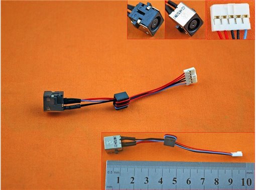 CONECTOR DC JACK CON CABLE PARA PORTÁTIL DELL INSPIRON 15R 5520 7520 0WX67P WX67P CONECTOR DC JACK CON CABLE PARA PORTÁTIL DELL INSPIRON 15R 5520 7520 0WX67P WX67P