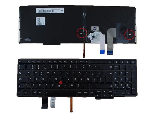 TECLADO PARA PORTÁTIL LENOVO THINKPAD YOGA 15 9Z.NBVBC.00S PK1316V2A22 NSK-Z70BC