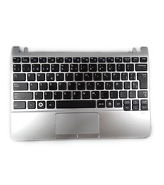 TECLADO COMPLETO PARA PORTÁTIL SAMSUNG NP-N110 NP-N130 NP-N140 NP-NC108 color plata