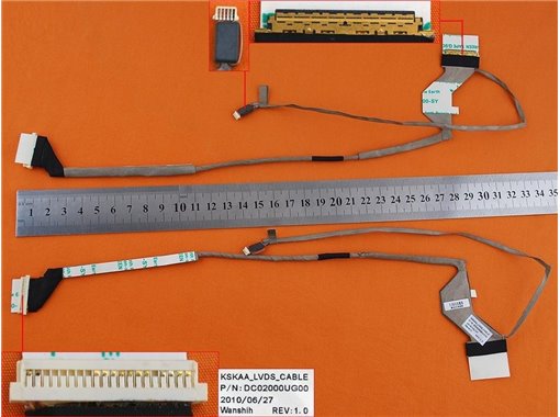 CABLE FLEX PARA PORTÁTIL TOSHIBA SATELLITE A500 A505 DC02000UG00