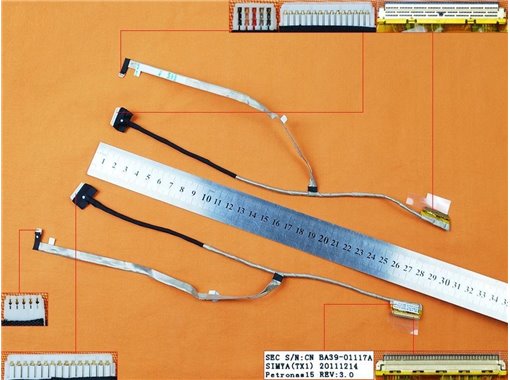 Video cable flex para Samsung NP300E5A NP300E5C NP300E5Z NP300V5A NP300E4A NP305E4A NP305V4A NP305V5A NP305U1A NP305V3A np200A4B