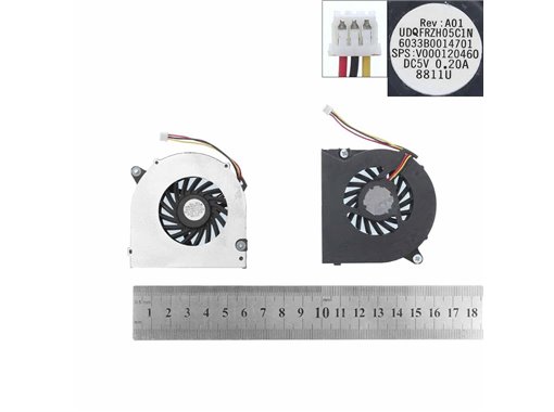 VENTILADOR CPU PARA PORTÁTIL COMPAQ 510 511 DFS481305MC0T SHORT LINE