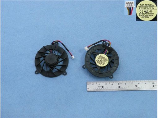 Ventilador para ASUS F3J A8(4 Pin ,Short line ) DFB501005H20T 