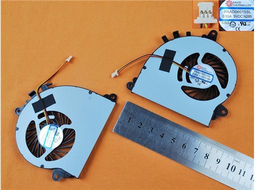 Ventilador para MSI GS70 GS72 ( pareja de ventiladores ) N/A
