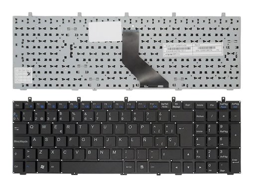 TECLADO PARA PORTÁTIL CLEVO W350 W370 W670 NEGRO