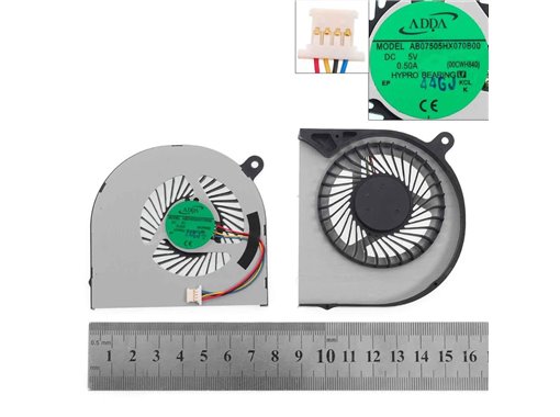 VENTILADOR PARA PORTÁTIL CLEVO H840 W840 AB07505HX070B00 VENTILADOR PARA PORTÁTIL CLEVO H840 W840 AB07505HX070B00