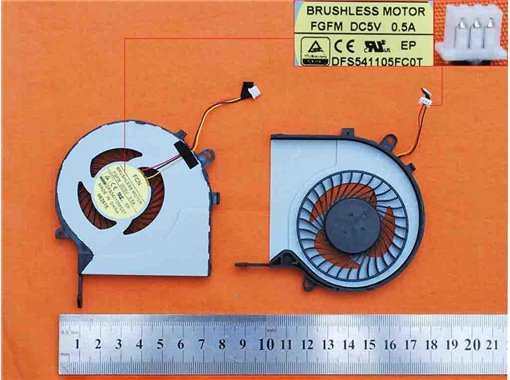 VENTILADOR PARA PORTÁTIL TOSHIBA SATELLITE C55-C L50-C L55-C L55-C5272 P50-C S55-C S55 DFS541105FC0T