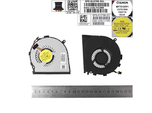 VENTILADOR PARA PORTÁTIL HP ENVY M7-N M7-N101DX 17-N MF75120V1-C270-S9A