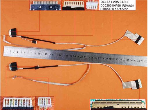 CABLE FLEX PARA PORTÁTIL SAMSUNG NP350E7C NP355E7C 17.3" DC02001KP00