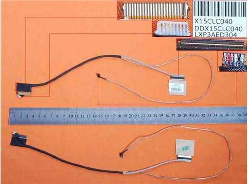 CABLE FLEX PARA PORTÁTIL HP PAVILION 15-AB 15-AB121DX 15-AB065TX 40PIN DDX15CLC040