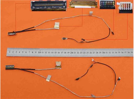 CABLE FLEX PARA PORTÁTIL ASUS VIVOBOOK S551 K551 V551 S551L S551LA S551LB 30PIN DD0XJ9LC100 DD0XJ9IC010 14005-00970100