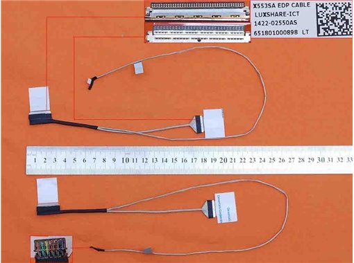 CABLE FLEX PARA PORTÁTIL ASUS X553SA X553M X553S X553MA X553 D553S D553SA 30PIN 1422-02550AS