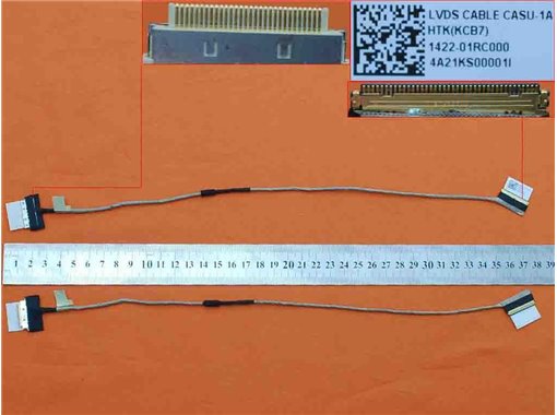 CABLE FLEX PARA PORTÁTIL TOSHIBA SATELLITE L40 L40D L40D-A C40-B L45D-B C45-B CASU-1A 40PIN 1422-01RC000