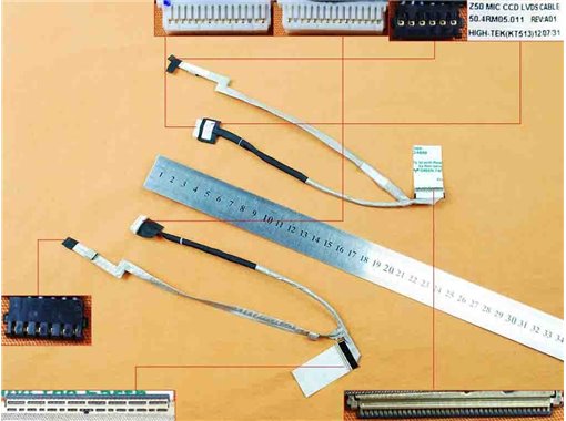 CABLE FLEX PARA PORTÁTIL SONY VAIO SVE151A11W Z50 50.4RM05.011