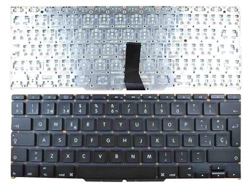 TECLADO PARA PORTÁTIL APPLE MACBOOK AIR A1370 11.6" NEGRO (PARA 2010) 