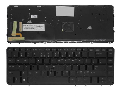 TECLADO PARA PORTÁTIL HP ELITEBOOK 840 G1 850 G1 INGLÉS