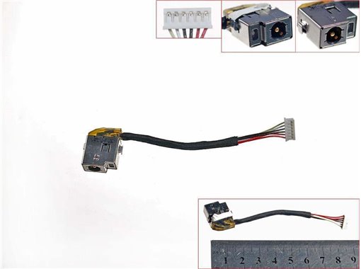 CONECTOR DC JACK PARA PORTÁTIL HP COMPAQ PAVILION DM3 DM3T DM3Z PJ413