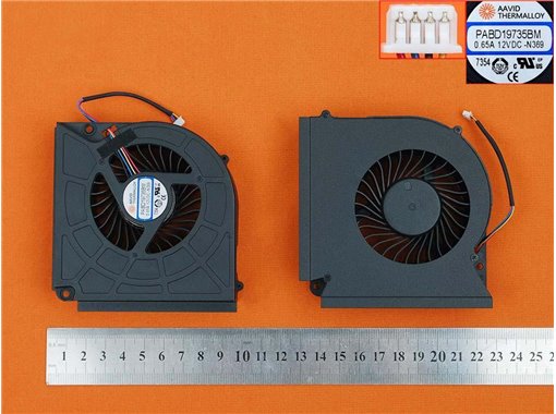 VENTILADOR PARA PORTÁTIL MSI 17AX GT73 GT75VR N370 N390 N369 N371 GPU PABD19735BM DC-N369