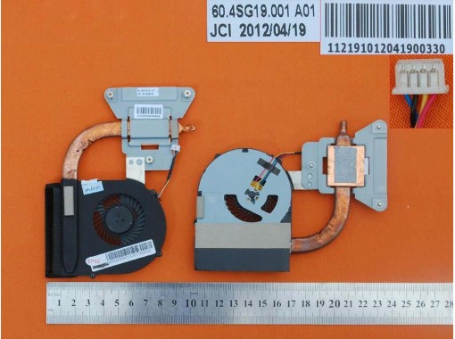 VENTILADOR PARA PORTÁTIL LENOVO IDEAPAD G580 60.4SG19.001.A01 60.4SH13.001 A01 KSB05105HB VENTILADOR PARA PORTÁTIL LENOVO IDEAPAD G580 60.4SG19.001.A01 60.4SH13.001 A01 KSB05105HB
