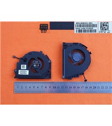 VENTILADOR PARA PORTÁTIL HP ZBOOK 15 G3 CPU DC28000GVF0-FCC2 848251-001 DFS2000054RP0T