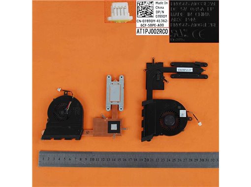 VENTILADOR CON DISIPADOR PARA PORTÁTIL DELL INSPIRON 15 1565 15 5567 VENTILADOR CON DISIPADOR PARA PORTÁTIL DELL INSPIRON 15 1565 15 5567
