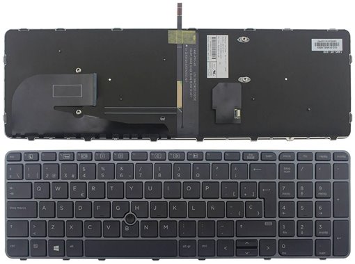 TECLADO PARA PORTÁTIL HP ELITEBOOK 755 G3 850 G3 850 G4 ZBOOK 15U G3 G4