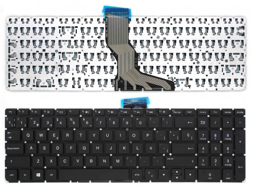 TECLADO PARA PORTÁTIL HP 15-BS 15-BW021NS 15-BW021NV 9Z.NE1BW.101 (INTRO PEQUEÑO)