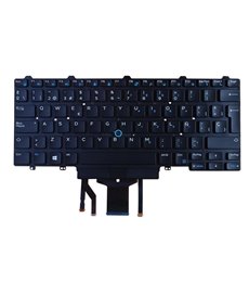 TECLADO PARA PORTÁTIL DELL LATITUDE E5450 E7250 E7450 RETROILUMINADO Y CON POINTSTICK