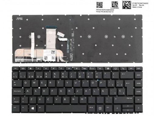 TECLADO RETROILUMINADO PARA PORTÁTIL HP ELITEBOOK X360 1040 G5 SERIES 2B-BAZ10Q110