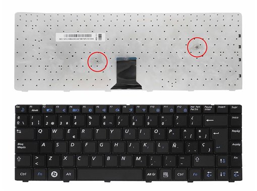 TECLADO PARA PORTÁTIL SAMSUNG NP-R522 NP-R520 R520 R522 CASTELLANO