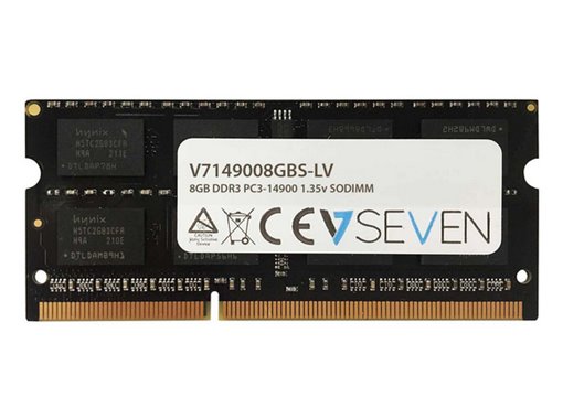 8GB DDR3 PC3-14900 - Módulo de Memória do Notebook SO DIMM 1866mhz - V7149008GBS-LV