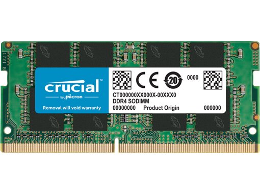 CT8G4SFRA32A módulo de memoria 8 GB 1 x 8 GB DDR4 3200 MHz