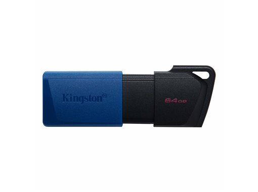 DataTraveler Exodia M unidad flash USB 64 GB USB tipo A 3.2 Gen 1 (3.1 Gen 1) Negro, Azul