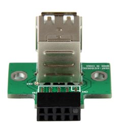 Adaptador Header USB de 2 Puertos para Placa Base