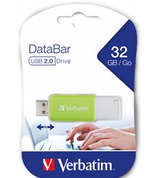 V DataBar unidad flash USB 32 GB USB tipo A 2.0 Verde