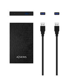 Caja Externa 2,5? ASE-2523B 9.5MM SATA a USB 3.0/USB3.1 GEN1, Negra
