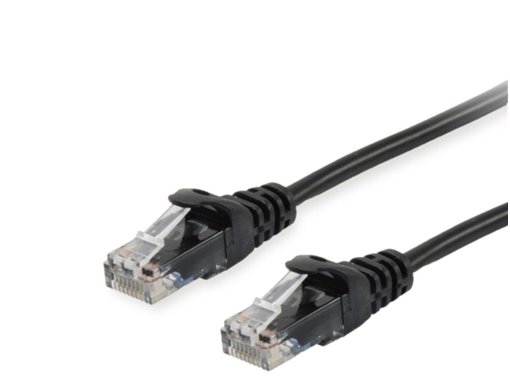 625450 cable de red Negro 1 m Cat6 U/UTP (UTP)