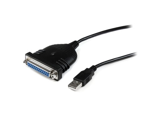 Cable de 1,8m Adaptador de Impresora Paralelo DB25 a USB A - H/M